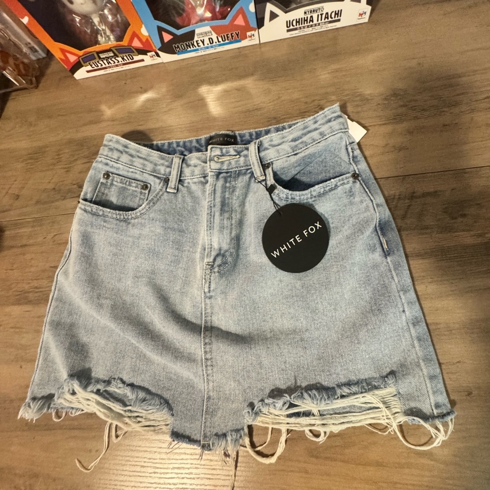 NWT White Fox skirt